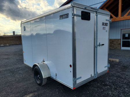 New 2026 Car Mate CM612EC Cargo / 6'X12' / 78" Interior Height / 2990 GVWR