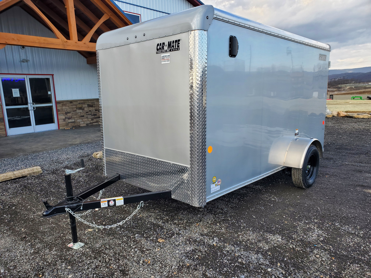 New 2026 Car Mate CM612EC Cargo / 6'X12' / 72" Interior Height / 2990 GVWR