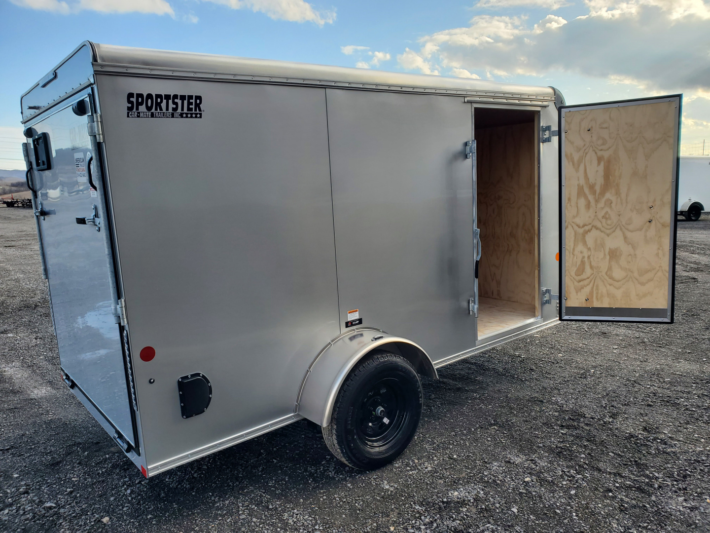 New 2026 Car Mate CM612EC Cargo / 6'X12' / 72" Interior Height / 2990 GVWR