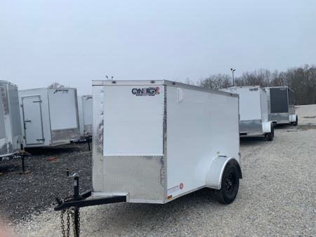 New 2026 Cynergy 2 5x8 SA, 5' interior height, 35k axle, .080 polycore Cargo / Enclosed Trailer