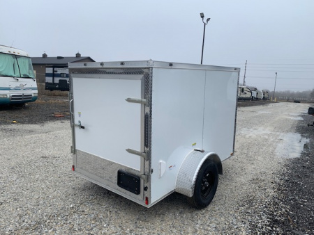 New 2026 Cynergy 2 5x8 SA, 5' interior height, 35k axle, .080 polycore Cargo / Enclosed Trailer