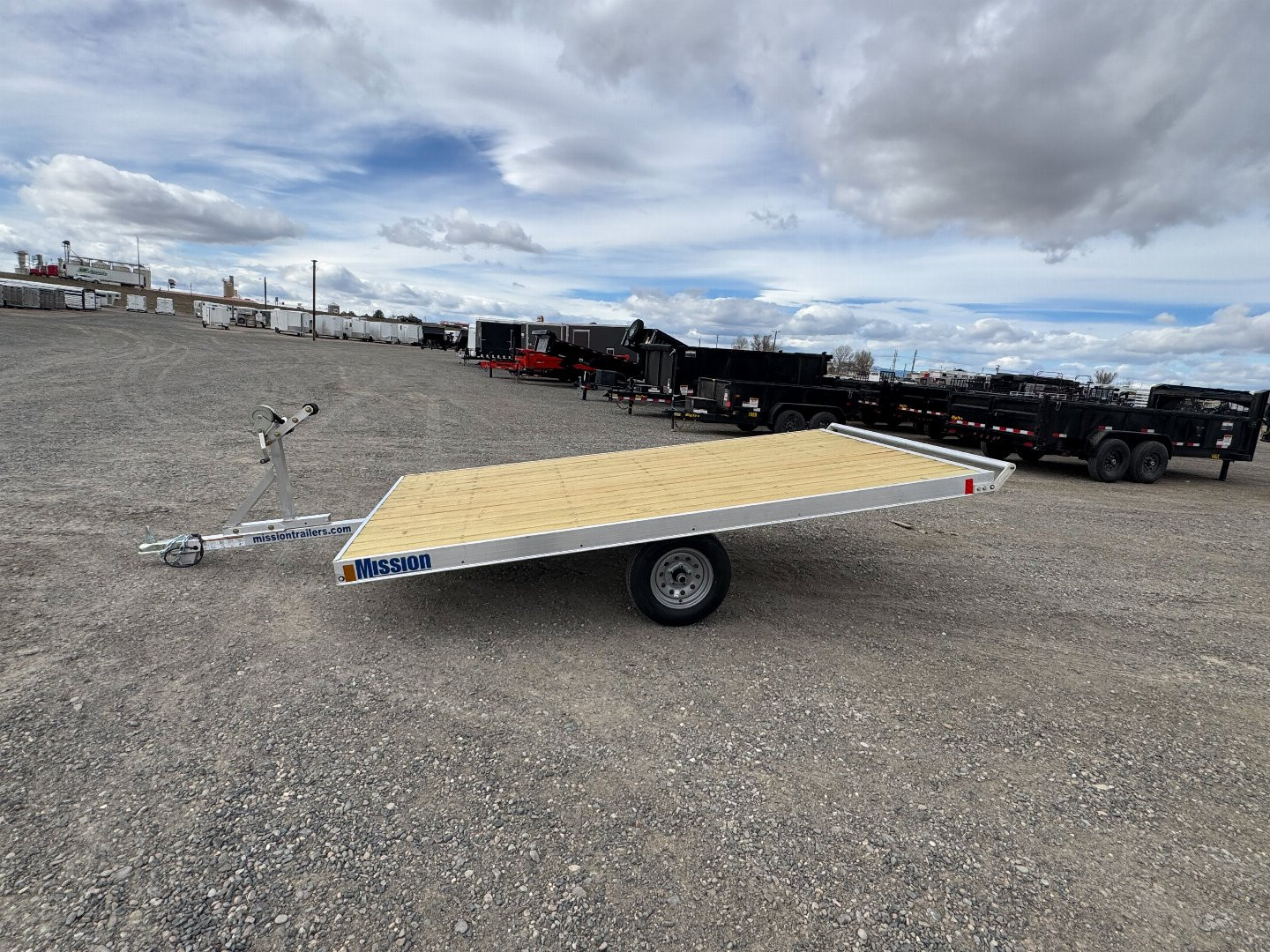 New 2026 Mission 12' RAFT Utility Trailer