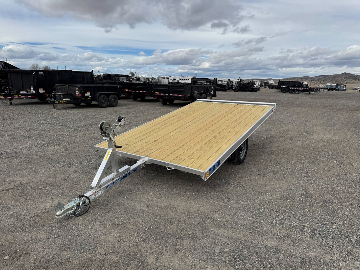 New 2026 Mission 12' RAFT Utility Trailer