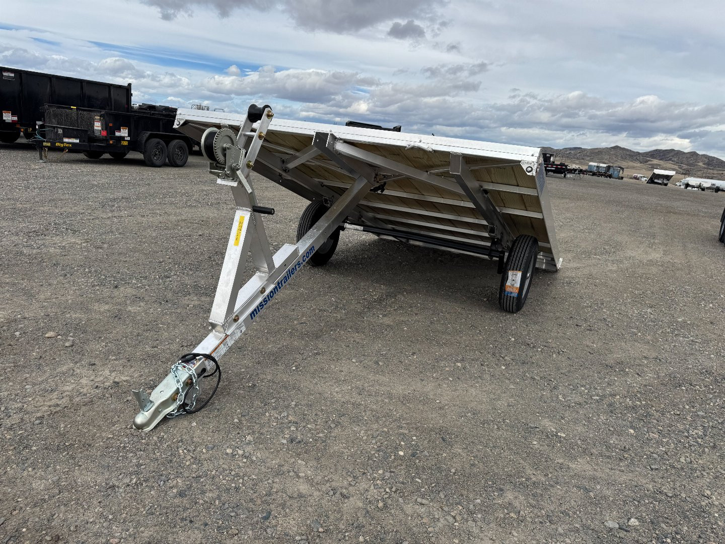 New 2026 Mission 12' RAFT Utility Trailer