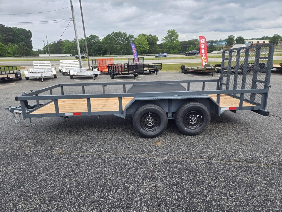 New 2026 GPS 7X16 7K UTILITY TRAILER WITH HD GATE AND HD JACK