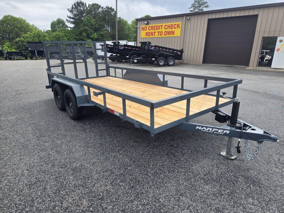 New 2026 GPS 7X16 7K UTILITY TRAILER WITH HD GATE AND HD JACK