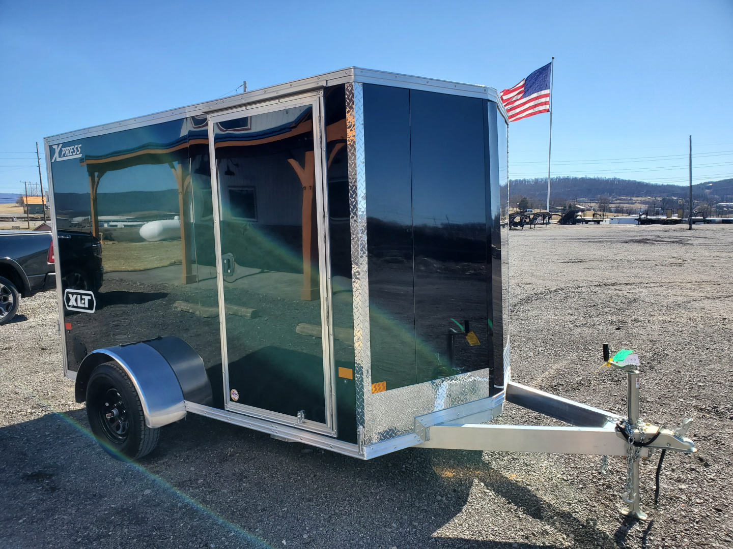 New 2026 ALCOM Xpress Cargo / Enclosed Trailer / 6'x10' / 2990 GVWR / 70" Interior Height