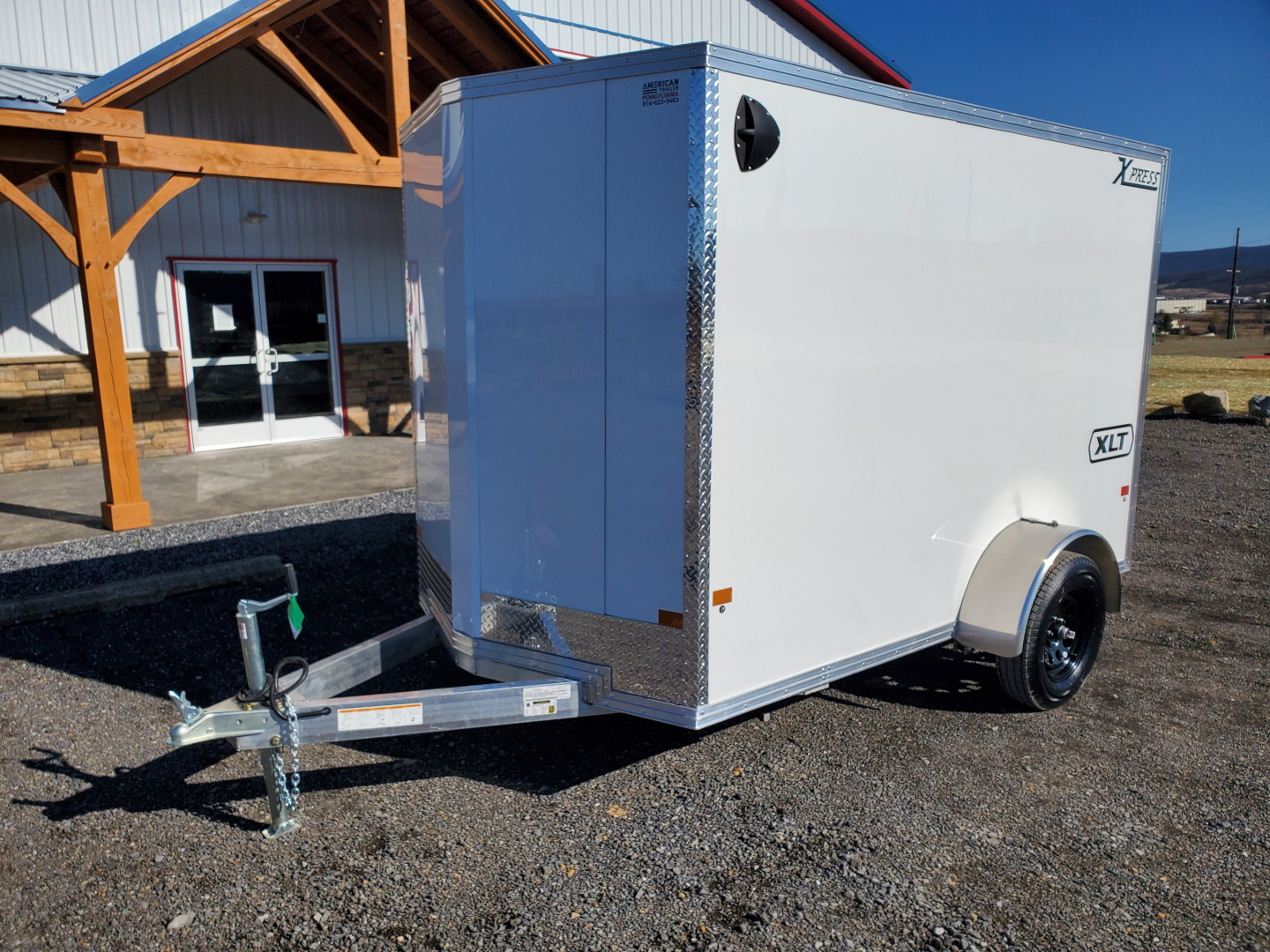 New 2026 ALCOM Xpress Cargo / Enclosed Trailer / 6'x10' / 2990 GVWR / 76" Interior Height