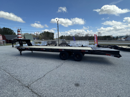 New 2026 25+5 24K GOOSENECK DECKOVER DUAL TANDEM WITH HEAVY DUTY MEGA RAMPS