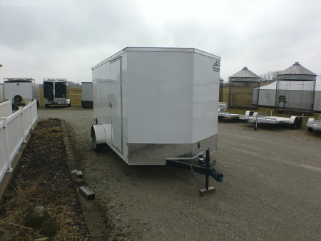 New 2026 American Hauler 7x12 Single Axle with Brakes Cargo / Enclosed Trailer