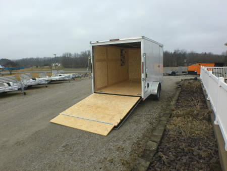 New 2026 American Hauler 7x12 Single Axle with Brakes Cargo / Enclosed Trailer