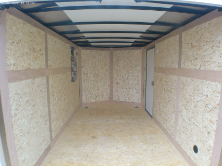 New 2026 American Hauler 7x12 Single Axle with Brakes Cargo / Enclosed Trailer