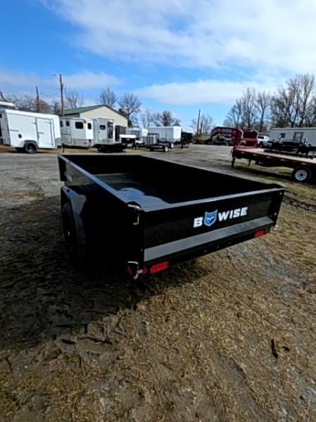 New 2026 BWISE 5x10 single axle dump trailer Dump Trailer