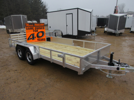 New 2026 Quality Steel and Aluminum Deluxe Utility Trailer