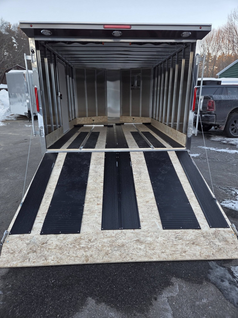 New 2026 Nitro 101x12 bcx hybrid snowmobile trailer cross over with spoiler Snowmobile Trailer