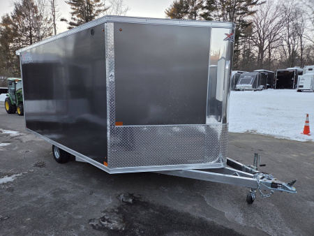 New 2026 Nitro 101x12 bcx hybrid snowmobile trailer cross over with spoiler Snowmobile Trailer