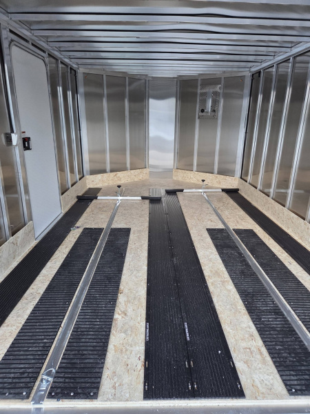 New 2026 Nitro 101x12 bcx hybrid snowmobile trailer cross over with spoiler Snowmobile Trailer