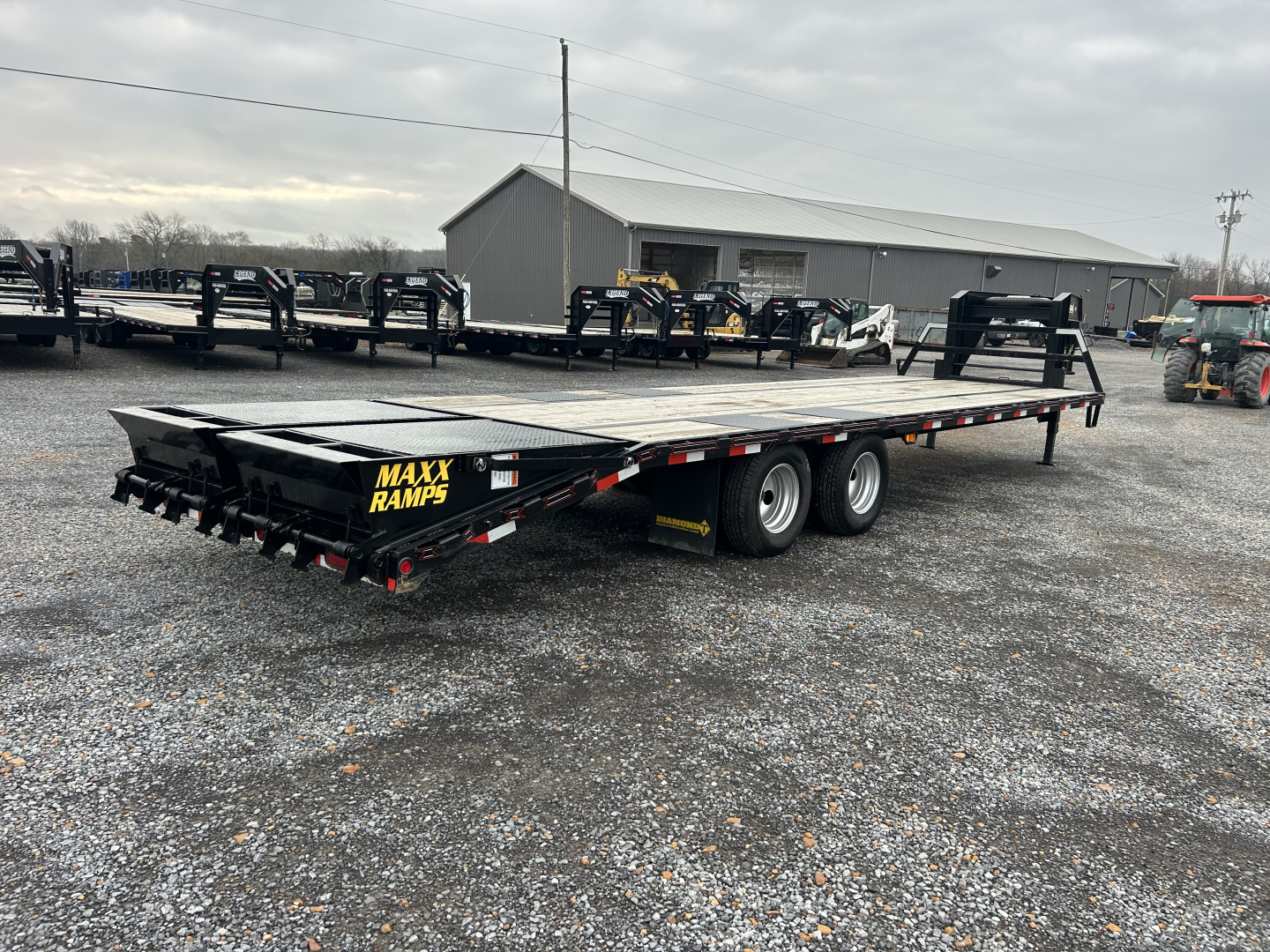 Used 2020 Diamond T 102"X30' 24k Gooseneck Trailer