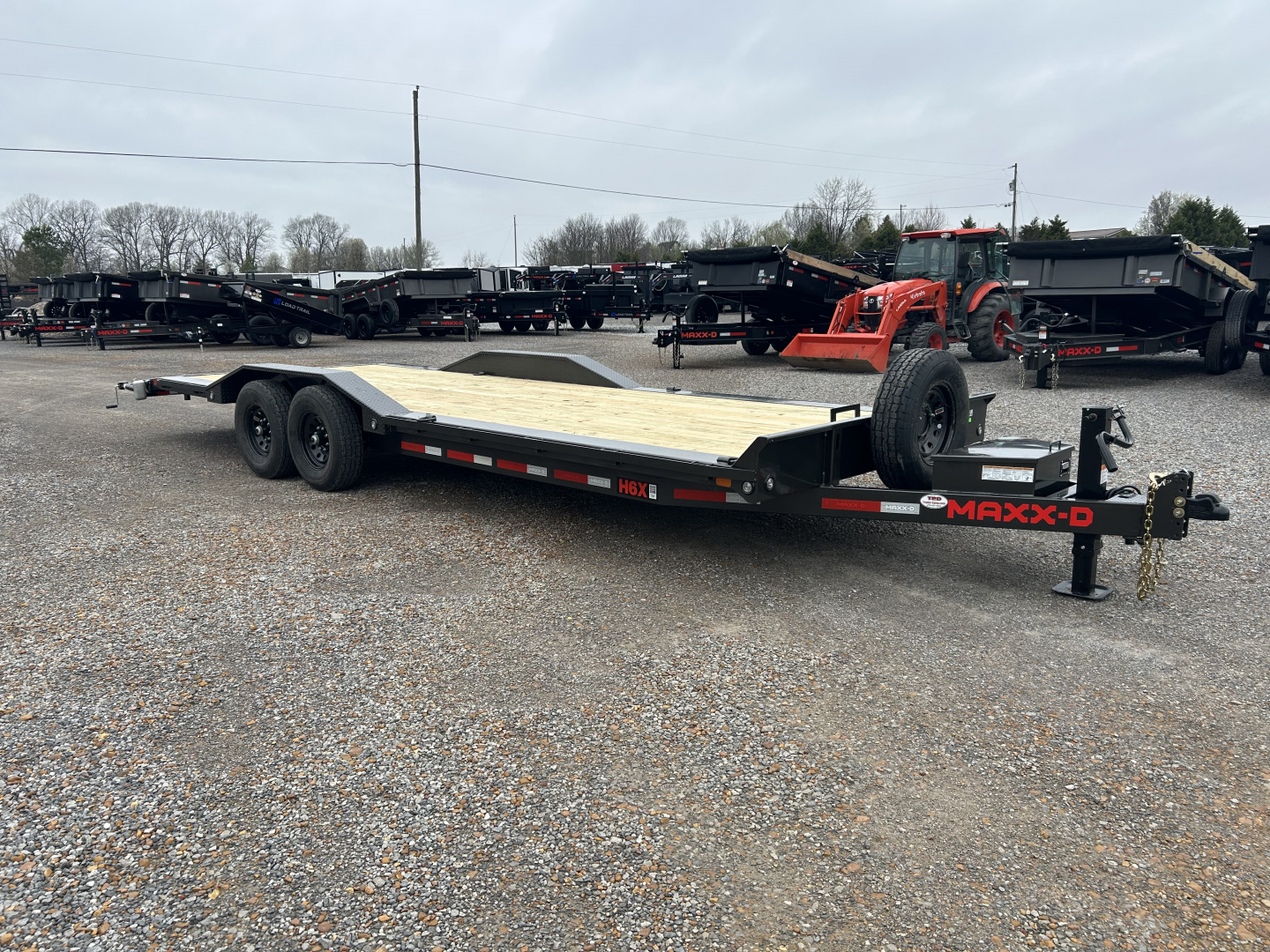 New 2026 MAXXD Equipment Trailer | 102" x 24' | 15K GVWR