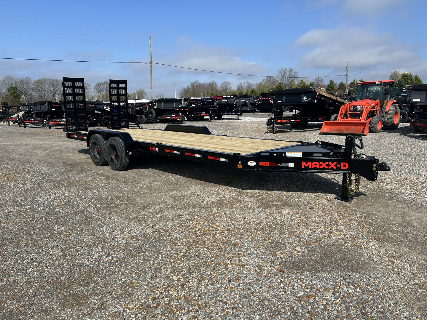 New 2026 MAXXD 83"x22' 17.5k Equipment Trailer *ALL NEW*