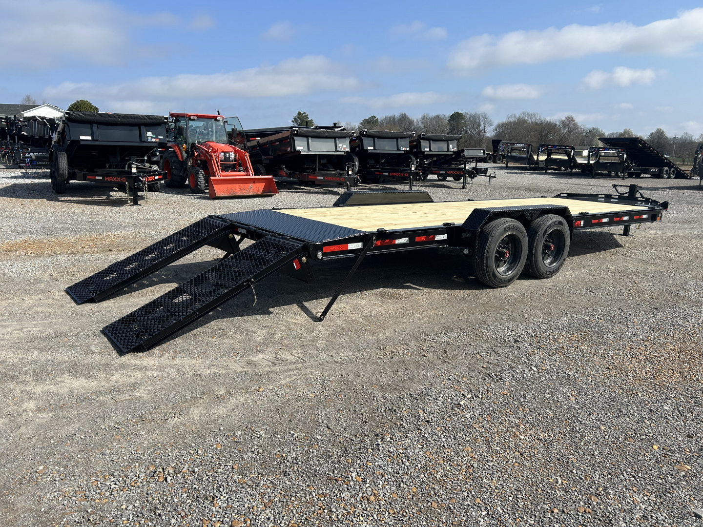 New 2026 MAXXD 83"x22' 17.5k Equipment Trailer *ALL NEW*