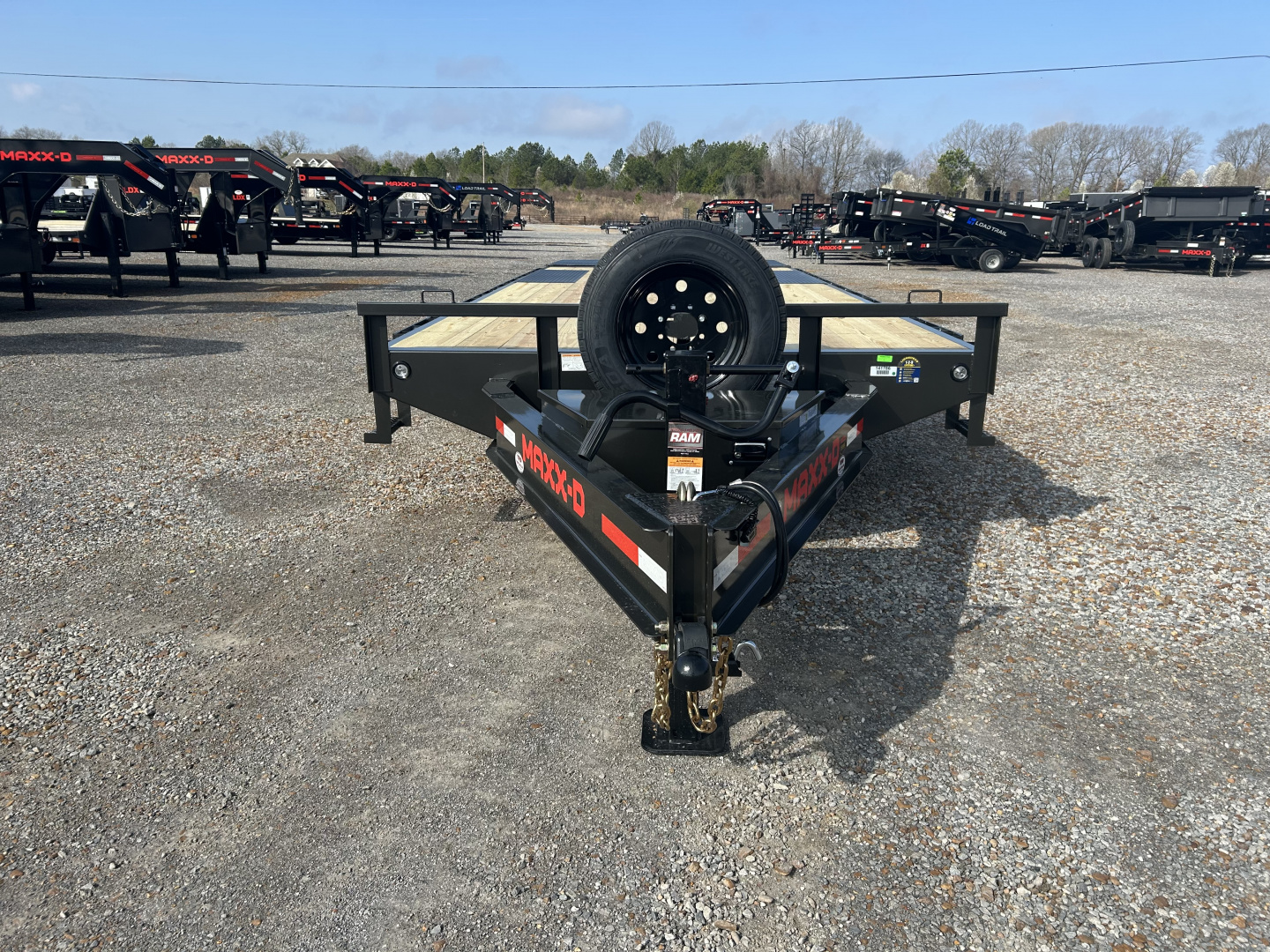 New 2026 MAXXD 102"X24' 17.5K Flatbed Trailer