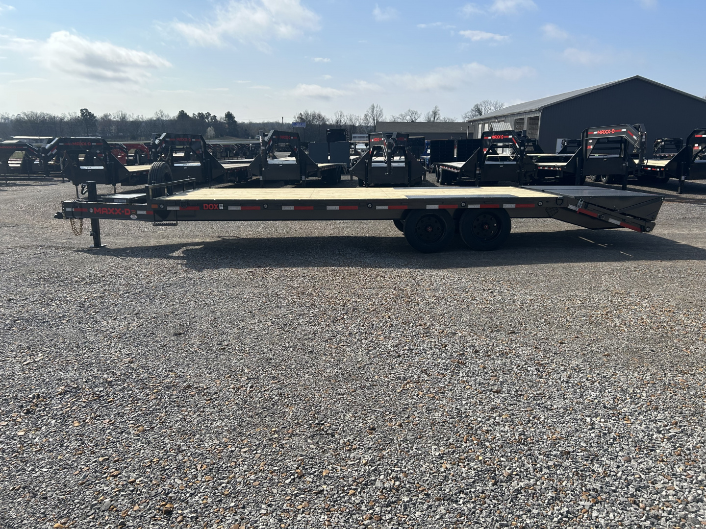 New 2026 MAXXD 102"X24' 17.5K Flatbed Trailer