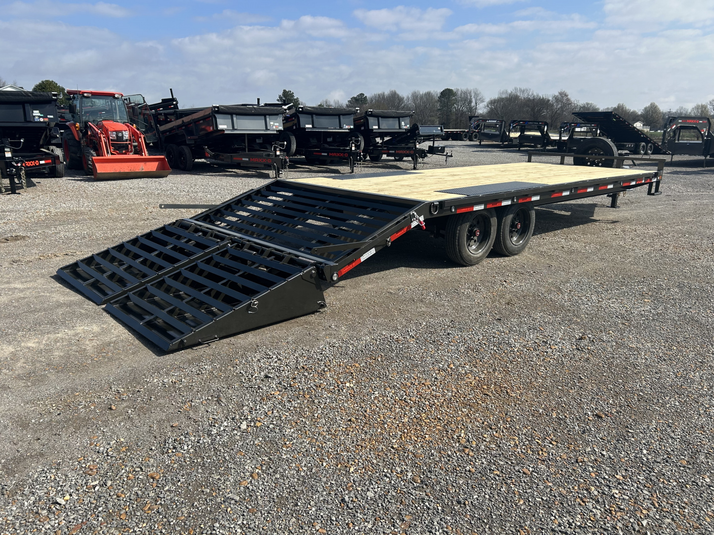 New 2026 MAXXD 102"X24' 17.5K Flatbed Trailer