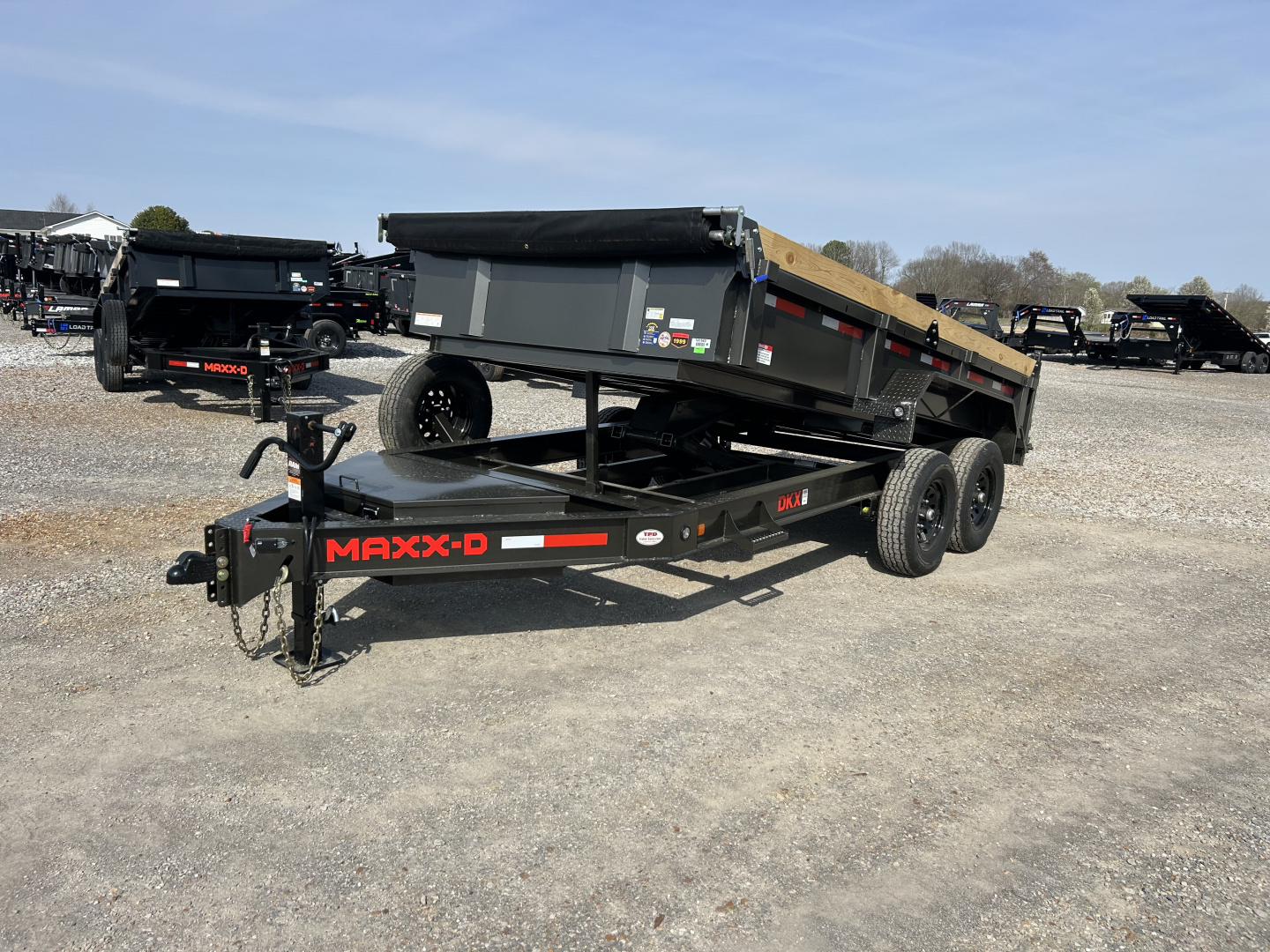 New 2026 MAXXD Dump Trailer | 83" x 14' | 14K GVWR