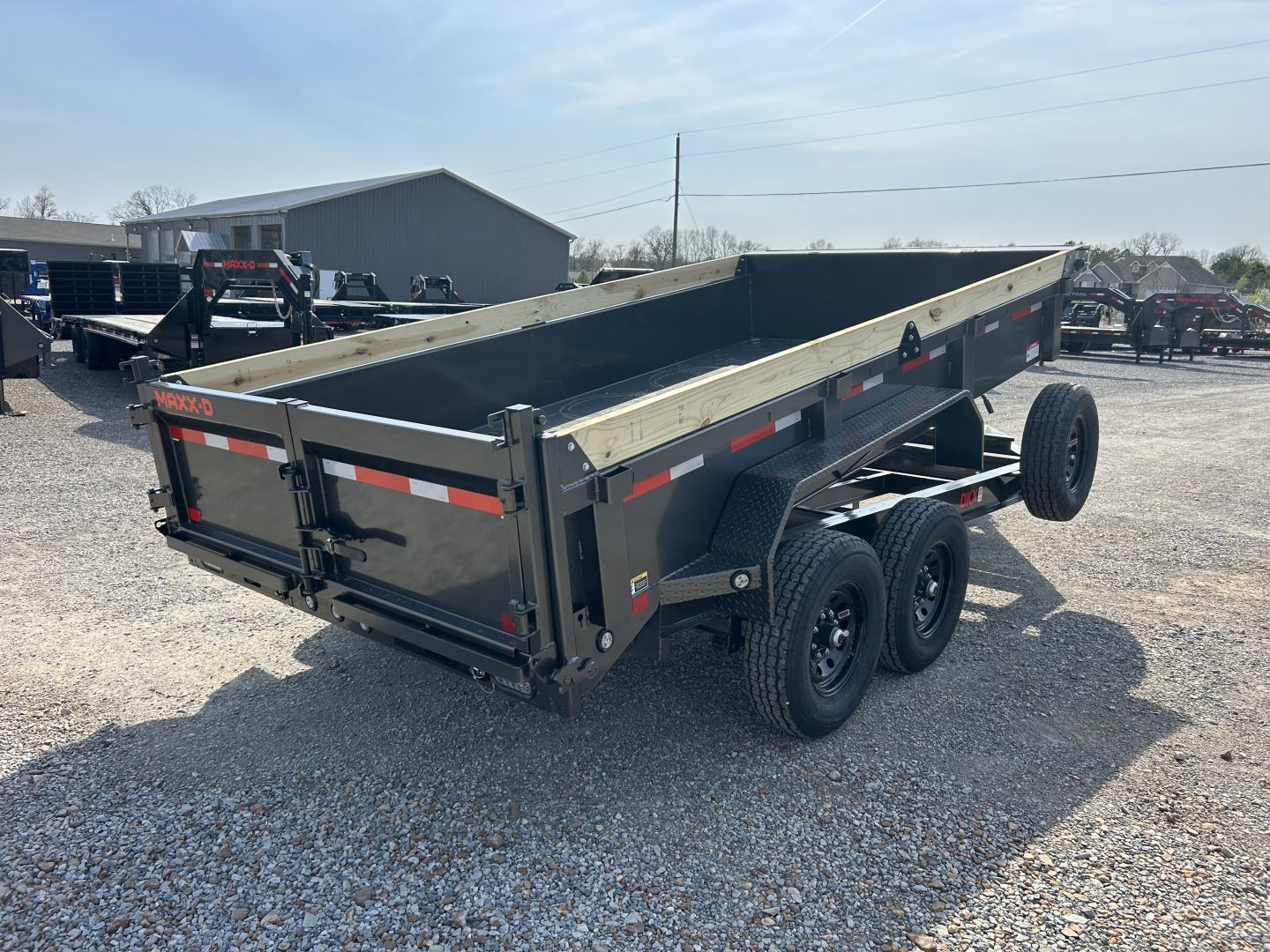 New 2026 MAXXD Dump Trailer | 83" x 14' | 14K GVWR