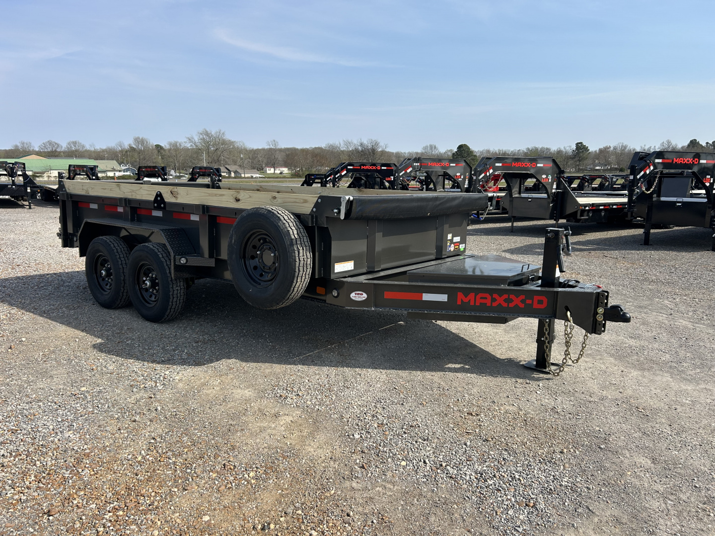 New 2026 MAXXD Dump Trailer | 83" x 14' | 14K GVWR