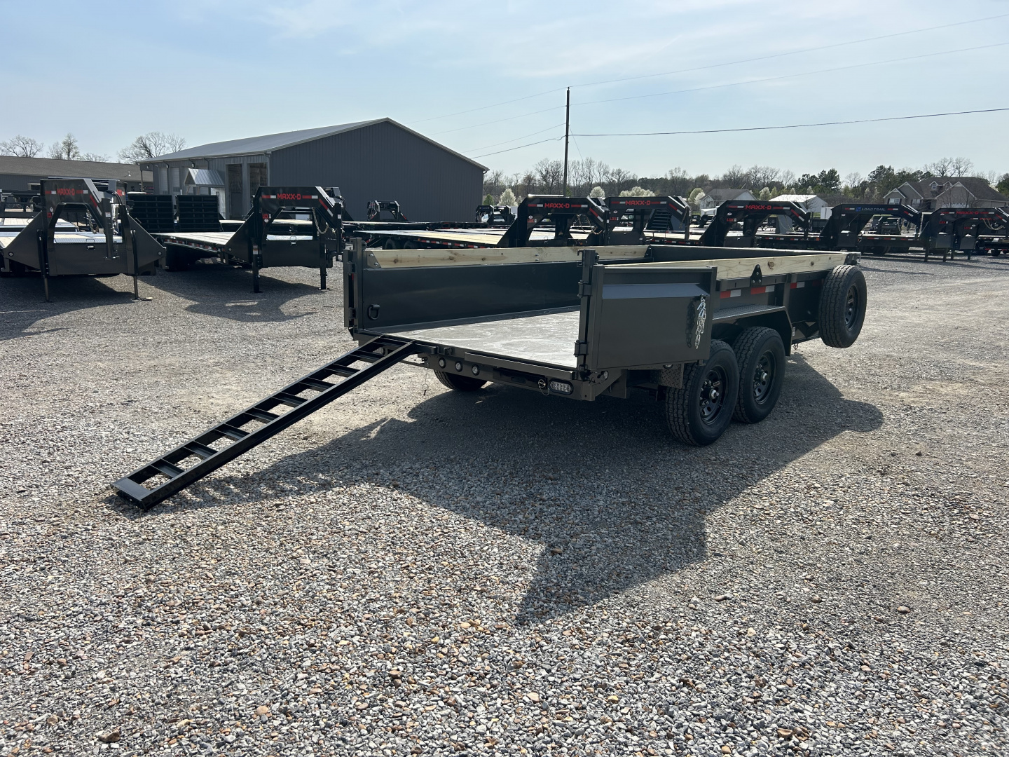 New 2026 MAXXD Dump Trailer | 83" x 14' | 14K GVWR