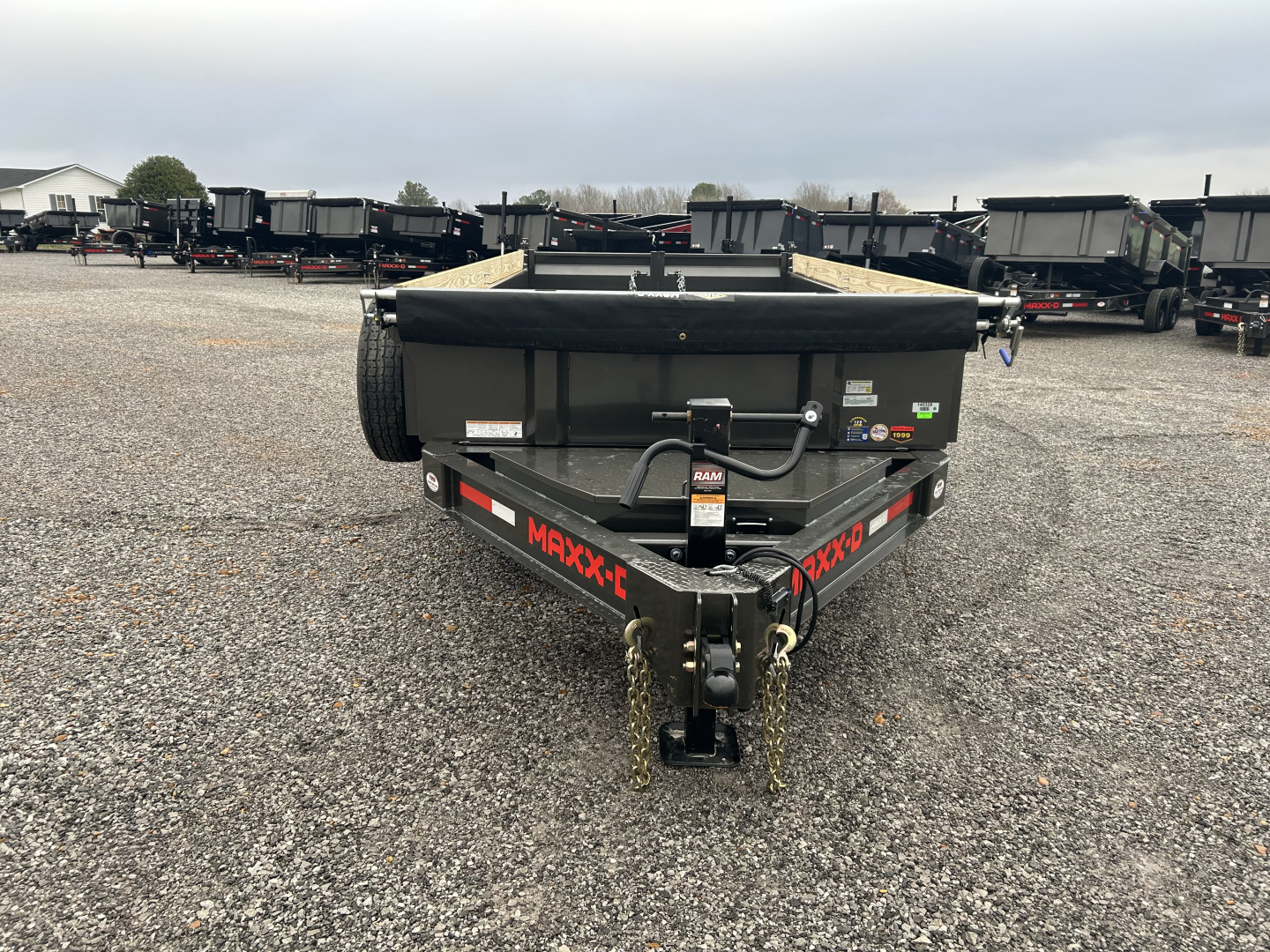 New 2026 MAXXD Dump Trailer | 83" x 14' | 14K GVWR