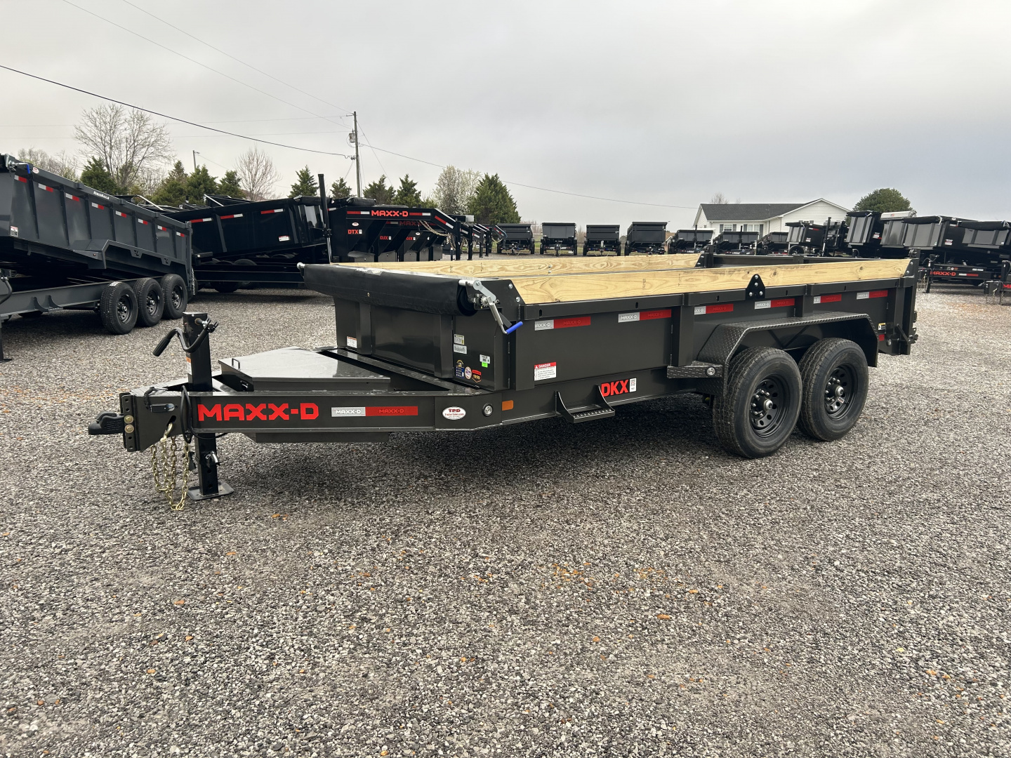 New 2026 MAXXD Dump Trailer | 83" x 14' | 14K GVWR