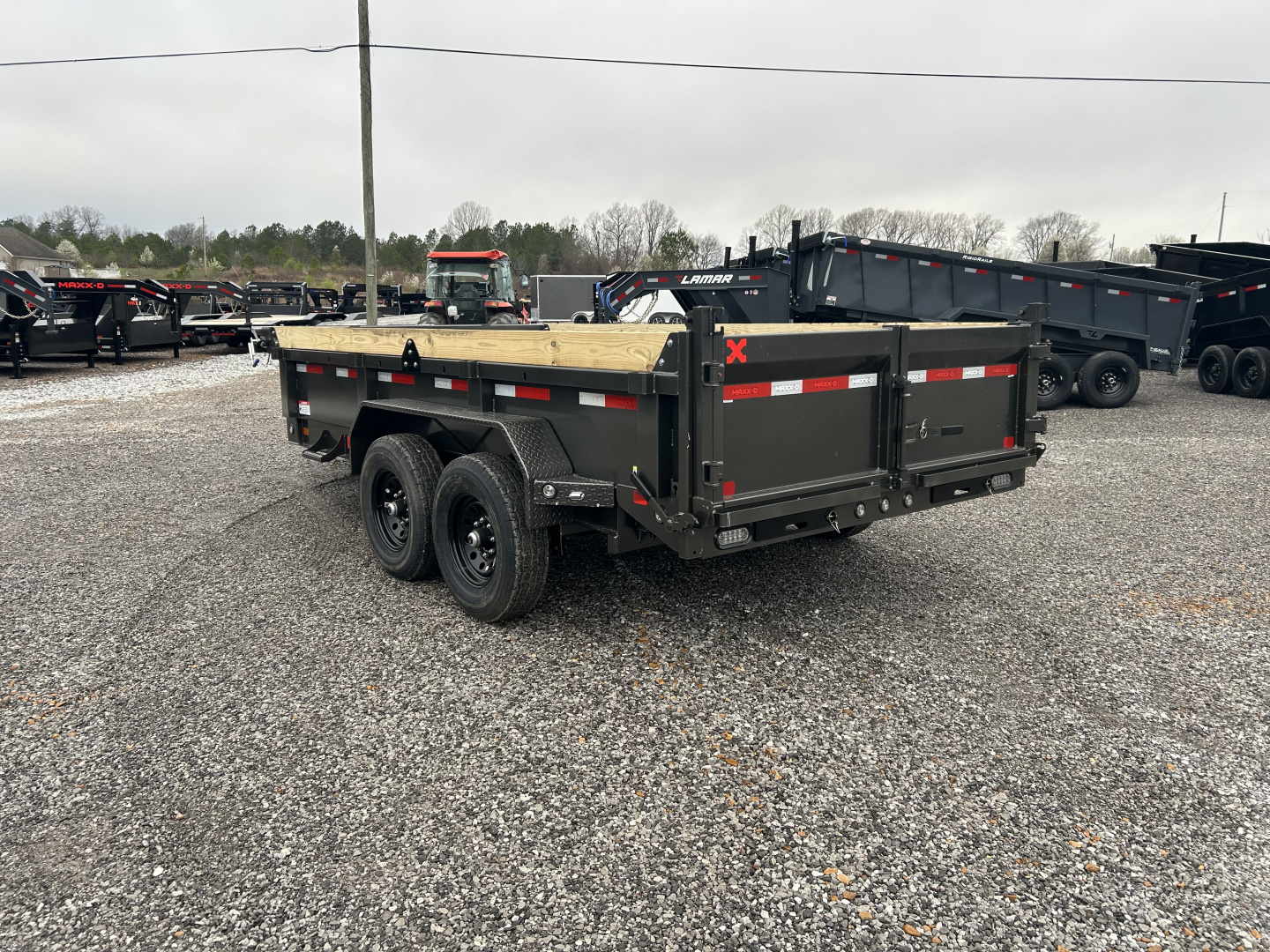 New 2026 MAXXD Dump Trailer | 83" x 14' | 14K GVWR