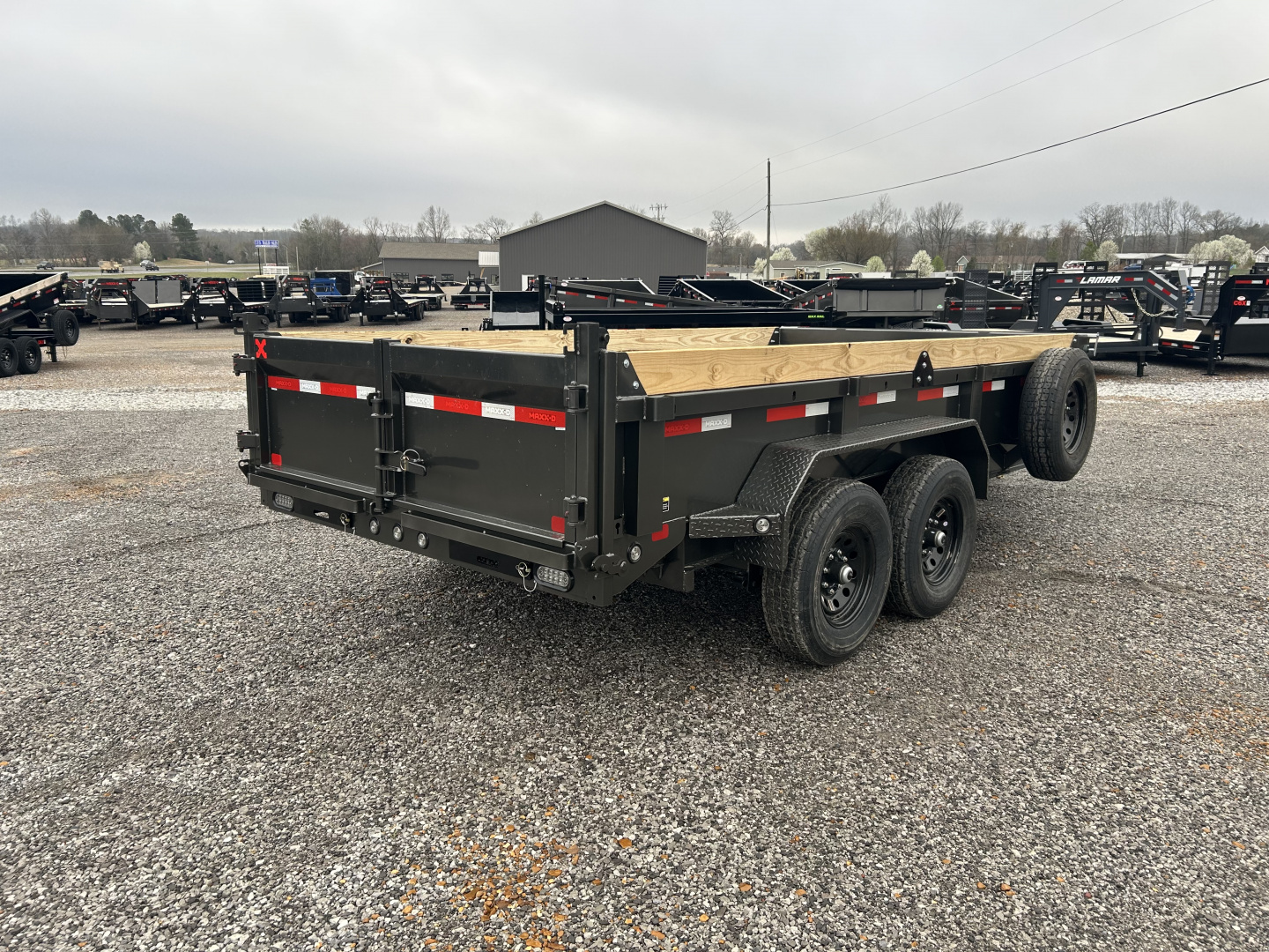 New 2026 MAXXD Dump Trailer | 83" x 14' | 14K GVWR