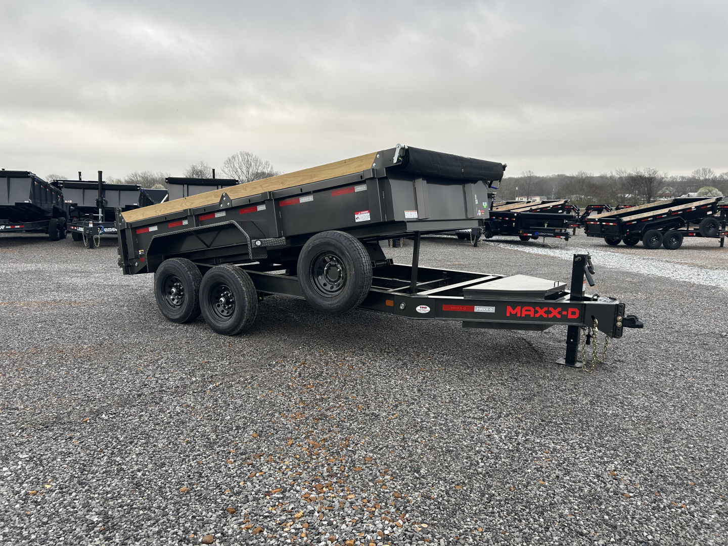 New 2026 MAXXD Dump Trailer | 83" x 14' | 14K GVWR