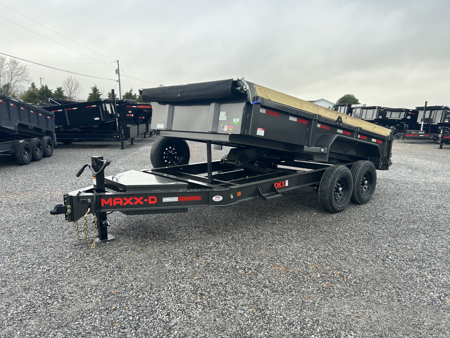 New 2026 MAXXD Dump Trailer | 83" x 14' | 14K GVWR
