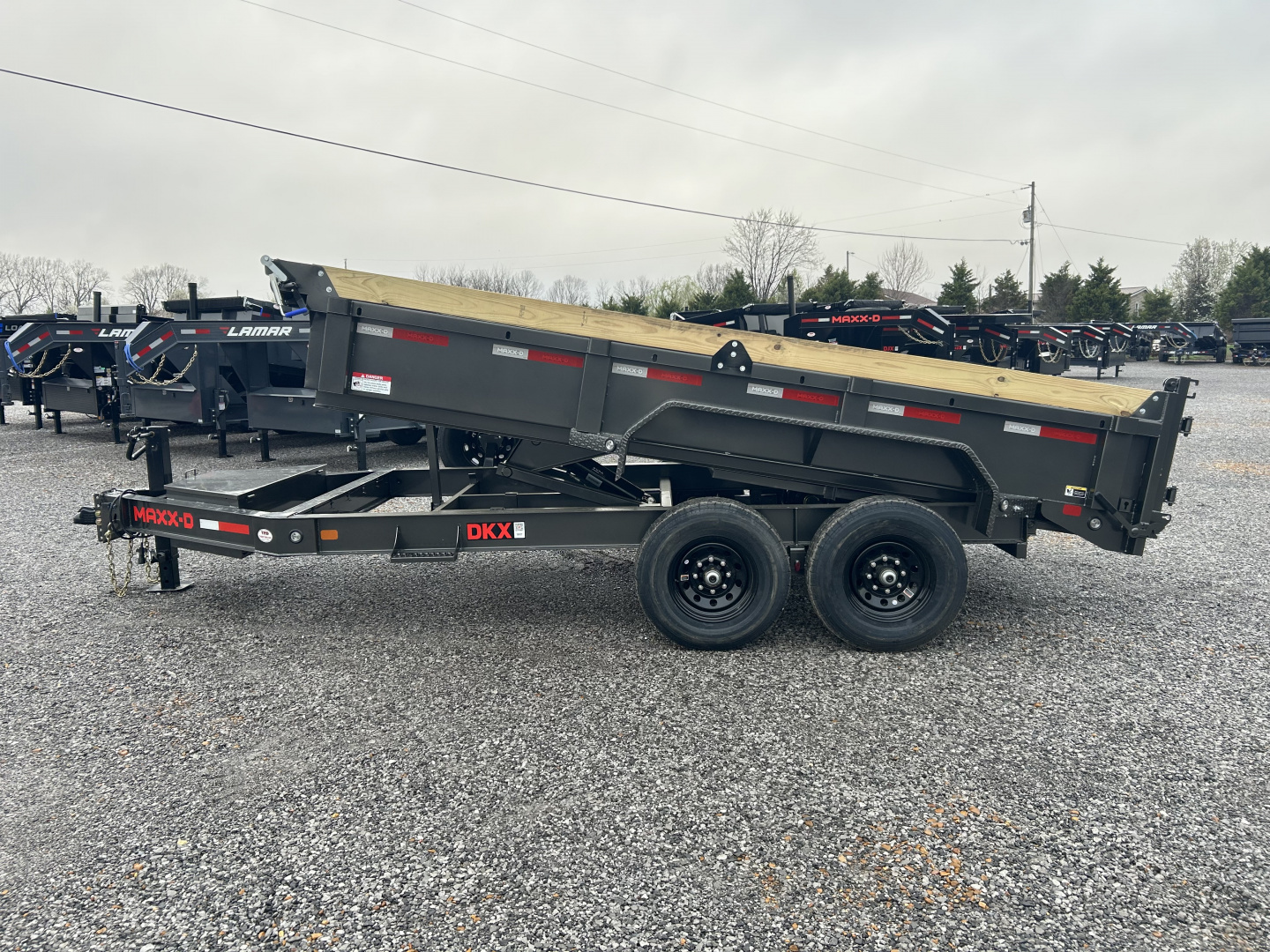 New 2026 MAXXD Dump Trailer | 83" x 14' | 14K GVWR