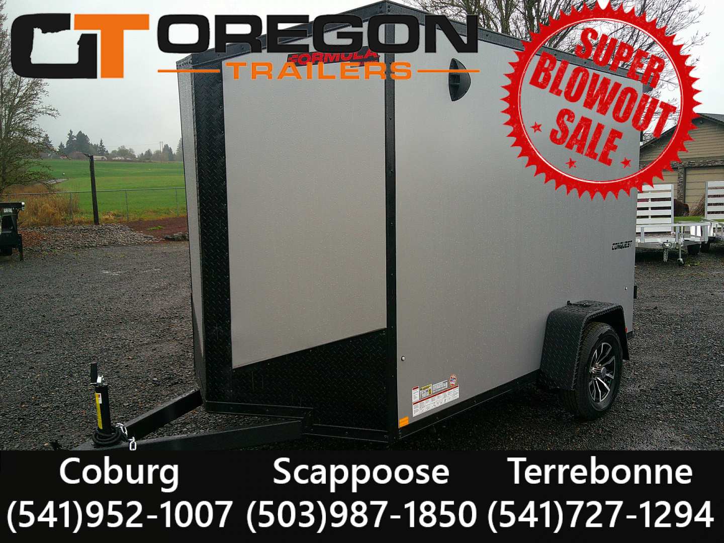 New 2026 Formula Trailers 6x10 3K Cargo / Enclosed Trailer