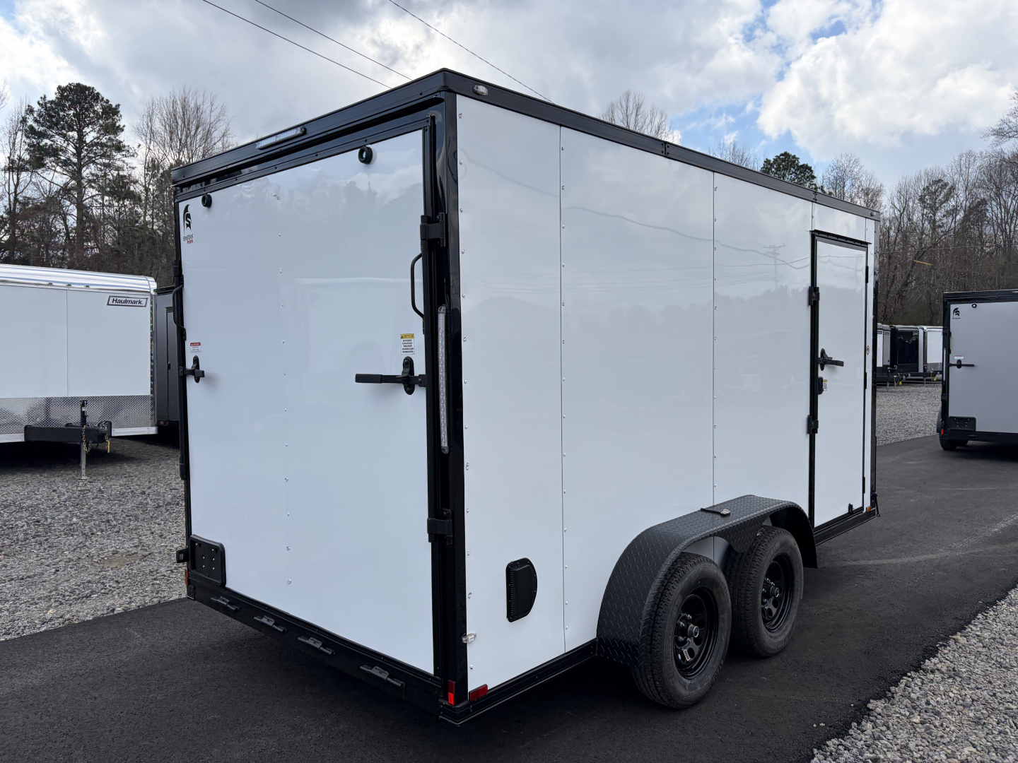 New 2026 Spartan 7X14 Enclosed Trailer, Pro-Series, 7K GVWR Preferred Package, Tube Frame Cross Members