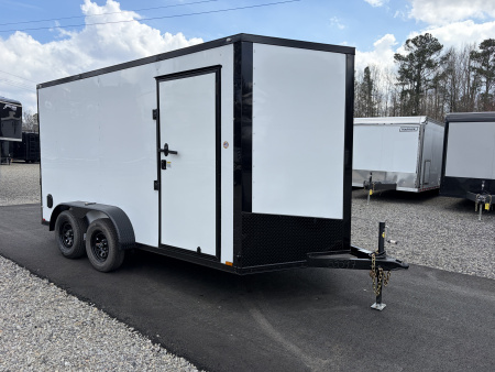 New 2026 Spartan 7X14 Enclosed Trailer, Pro-Series, 7K GVWR Preferred Package, Tube Frame Cross Members