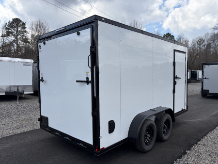 New 2026 Spartan 7X14 Enclosed Trailer, Pro-Series, 7K GVWR Preferred Package, Tube Frame Cross Members