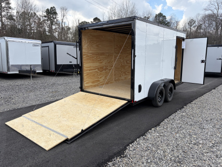 New 2026 Spartan 7X14 Enclosed Trailer, Pro-Series, 7K GVWR Preferred Package, Tube Frame Cross Members