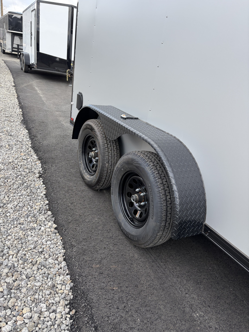 New 2026 Spartan 7X14 Enclosed Trailer, Pro-Series, 7K GVWR Preferred Package, Tube Frame Cross Members