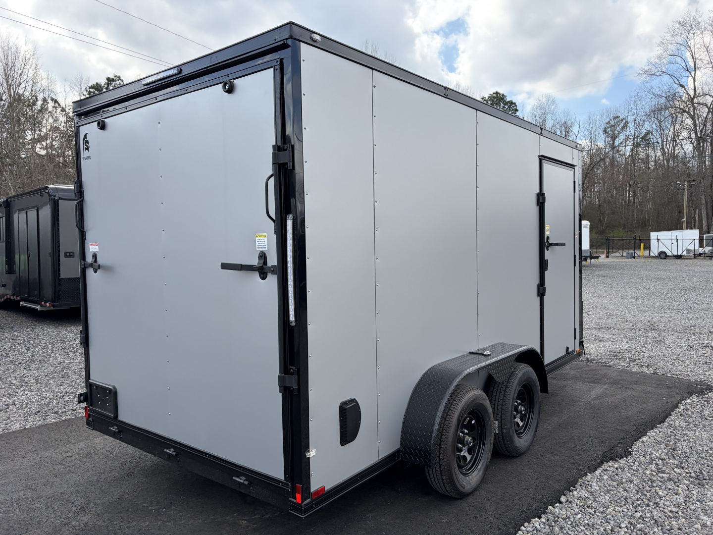 New 2026 Spartan 7X14 Enclosed Trailer, Pro-Series, 7K GVWR Preferred Package, Tube Frame Cross Members