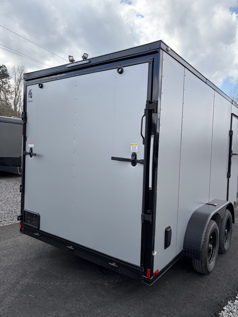 New 2026 Spartan 7X14 Enclosed Trailer, Pro-Series, 7K GVWR Preferred Package, Tube Frame Cross Members