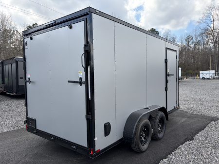 New 2026 Spartan 7X14 Enclosed Trailer, Pro-Series, 7K GVWR Preferred Package, Tube Frame Cross Members