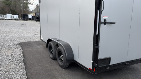 New 2026 Spartan 7X14 Enclosed Trailer, Pro-Series, 7K GVWR Preferred Package, Tube Frame Cross Members