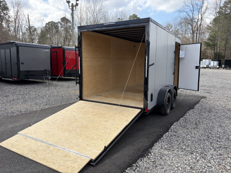 New 2026 Spartan 7X14 Enclosed Trailer, Pro-Series, 7K GVWR Preferred Package, Tube Frame Cross Members